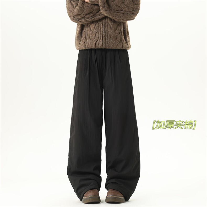 【现货】A667夹棉-P50-控98东北棉裤夹棉保暖休闲裤宽松直筒裤,男装棉衣,电商B335