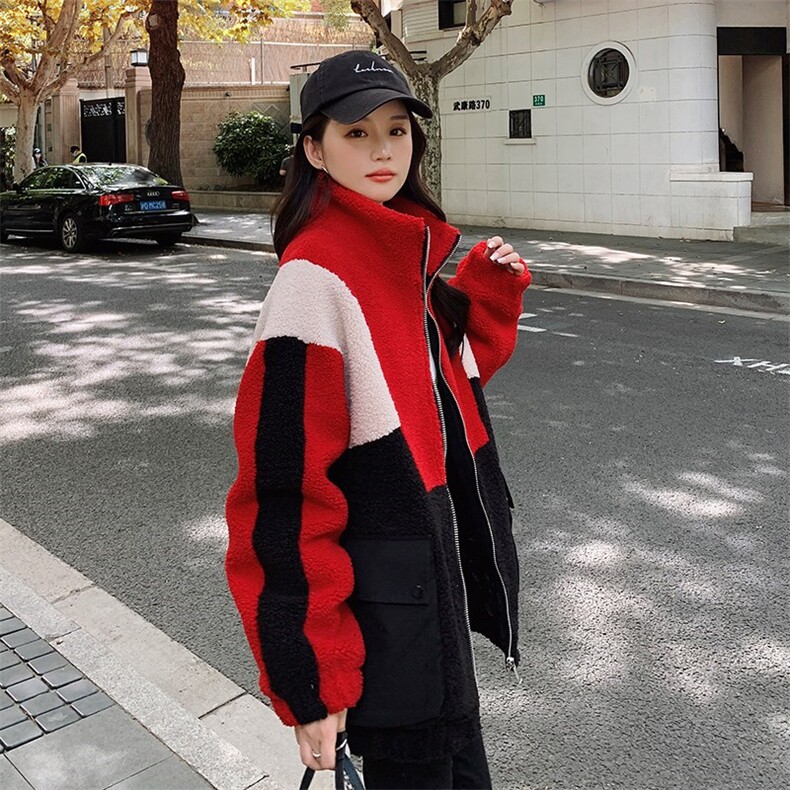 【新款】25号出大货 两面穿 羊羔毛服 801-P185-K268图片