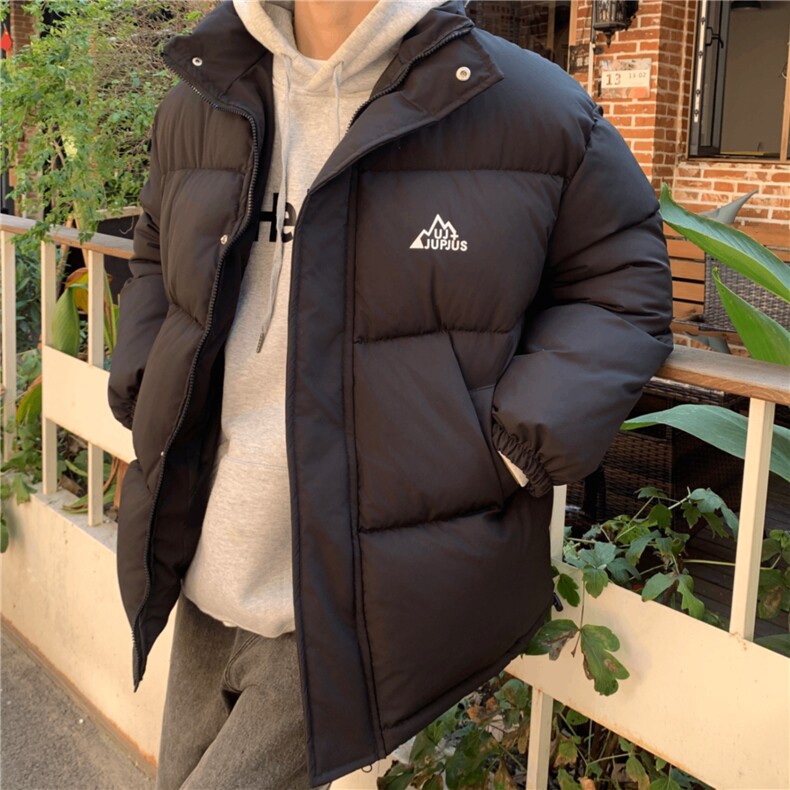 2025秋冬新款棉服男女同款加厚保暖宽松外套棉衣潮面包服,男装棉衣,四季星座505