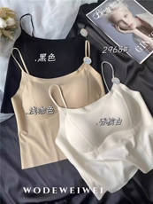 内衣小胸聚拢显大防下垂无钢圈无痕不空杯美背文胸无搭扣，文胸，安月电商供货