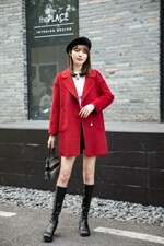 现货供应：双面羊绒大衣外套M一XL，其它，拉思维加丝