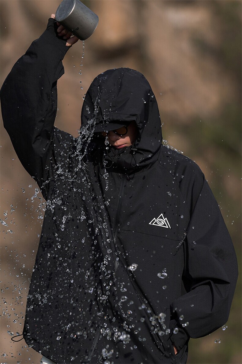 冬新户外防风防水拉链魔术贴滑雪服男大码夹克保暖外套M34-P140,男装棉衣,电商A001-1