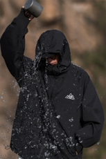 冬新户外防风防水拉链魔术贴滑雪服男大码夹克保暖外套M34-P140，男装棉衣，电商A001-1