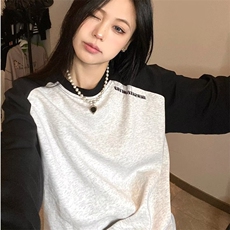 时尚卫衣原宿字母ins文字日系数字流行气质新款潮流文艺女百搭，男装卫衣，星座1210-1