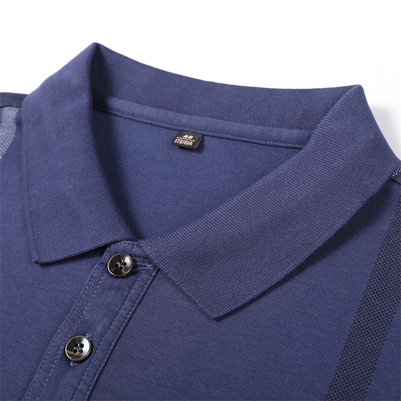 QLM55178男式秋季服装新款长袖T恤青年翻领四季打底体恤P58,男装T恤,电商B360