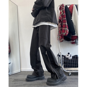 抖音品质春季新款机能拉链拼接宽松冲锋裤B315-K24025-p50控78图片