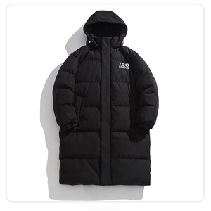 F888中长款羽绒棉服男款新款加厚防雪棉衣外套男生连帽棉袄子图片