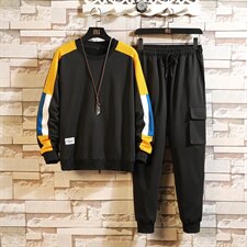 衣P23裤子P25新款套装高性价比跑量款男卫衣套装W500+K26-P48，男装套装，电商A128