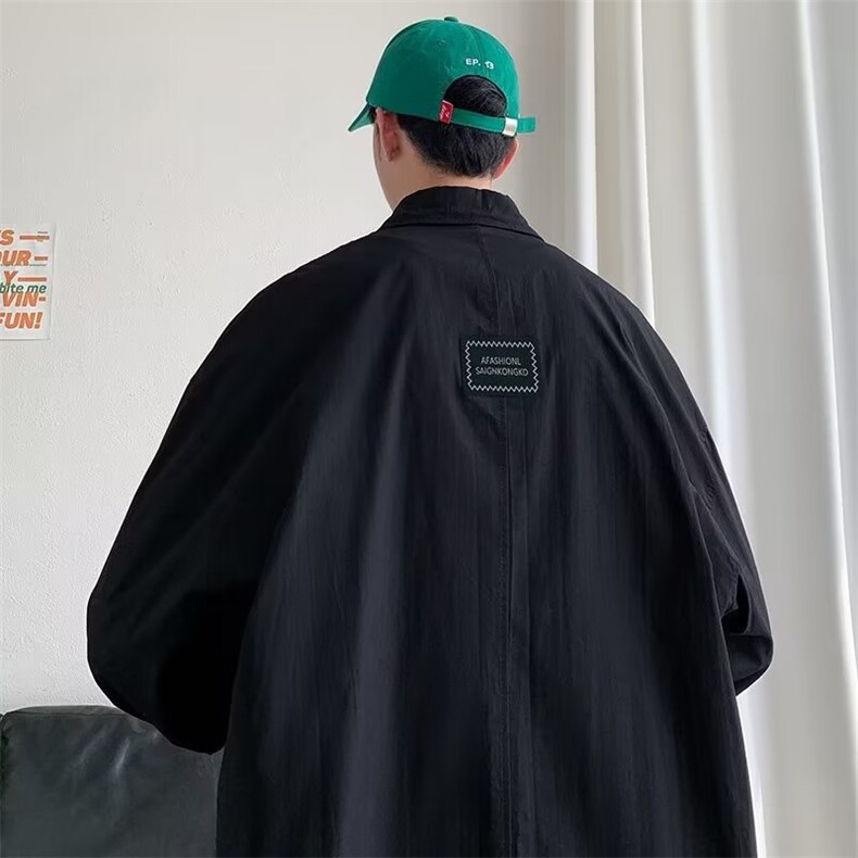 男春秋情侣宽松休闲衬衣C308P32,男装衬衫,星座1116-2