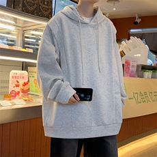 WY5001/P65春装新款高品质不起球连帽个性卫衣男潮流宽松上衣外套，男装卫衣，电商A141
