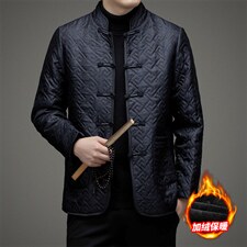 主推唐装男士冬中老年风棉衣加绒棉袄外套MJ7871-P92，男装棉衣，星座1105-3