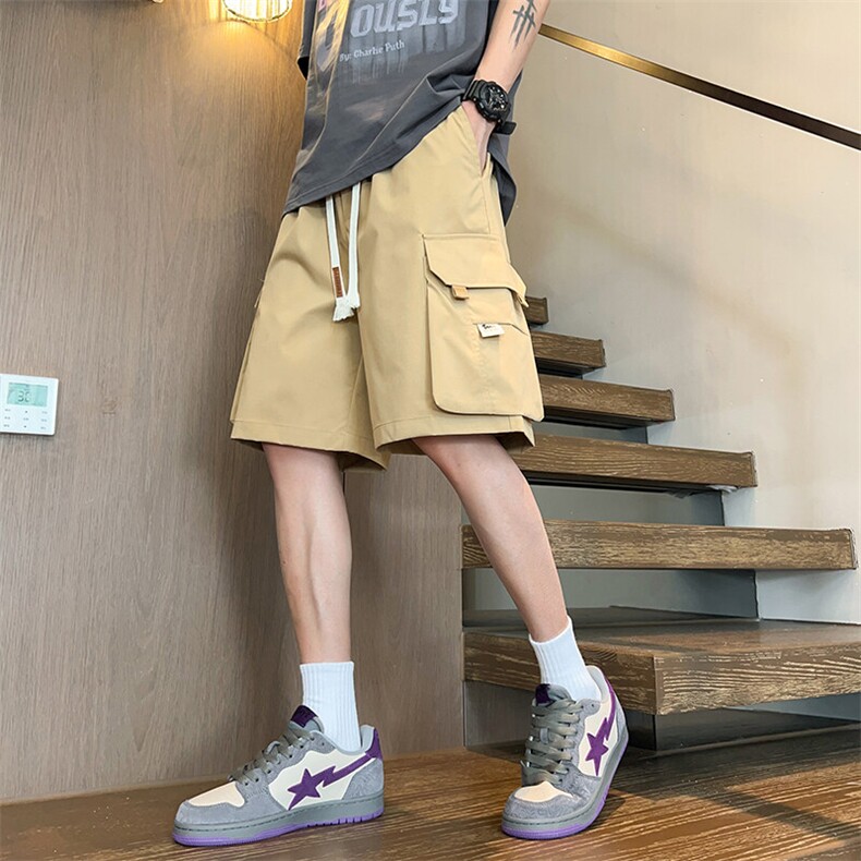 夏季加大码宽松潮流工装五分裤A406K235特PM-4XL385XL-8XL40,男装牛仔裤,星座309（原A406）