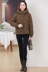 2024新款连帽短款棉衣女2024年冬季，女装棉衣/棉服，婷轩阁