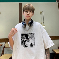 可48小时发货支持抖音得物来样二开美式满天星亮片短袖T恤MTX657，男装T恤，电商A486