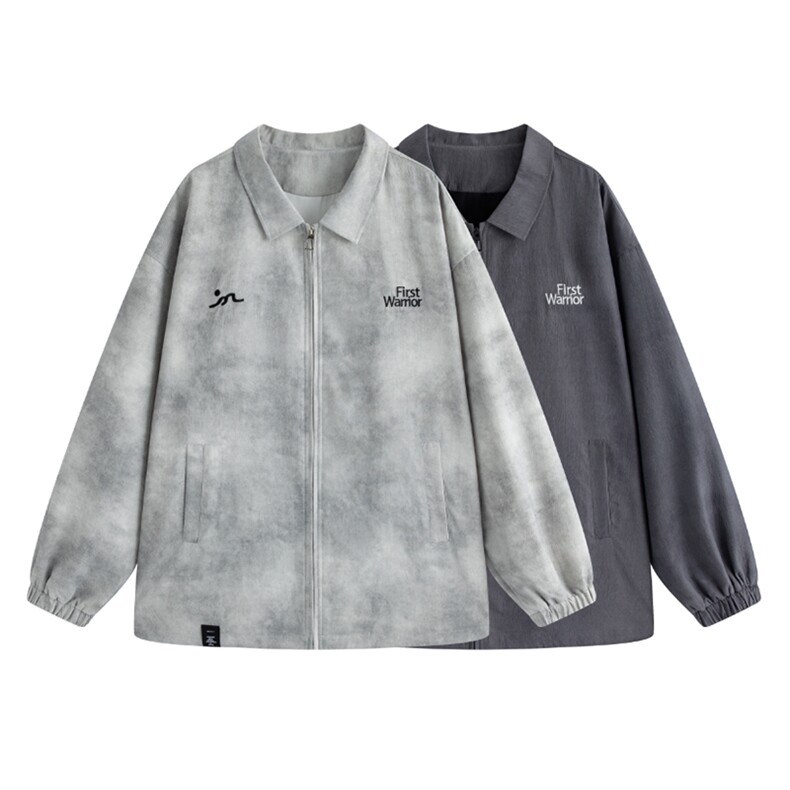 B225-W9920-P85-X109-欧美新款扎染刺绣夹克-聚酯纤维-现货，男装夹克，电商B225