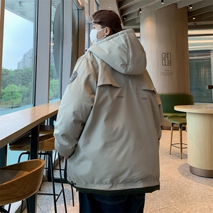 A923-P88 冬季户外机能连帽冲锋衣棉服潮牌宽松CityBoy棉衣外套图片