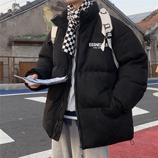 麂皮绒棉衣秋冬新款保暖立领宽松棉服外套男MYW6360P125控168，男装棉衣，电商A268A