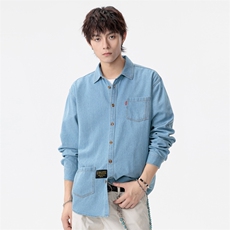 牛仔衬衫现货深度库存当天配齐跑量款DS-C323-1-C808-TP45，男装衬衫，电商C323-1