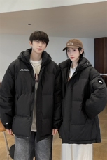 羽绒服男冬季新款港风宽松白鸭绒情侣外套YR920-P160(控价208元，男装羽绒服，星座214-3