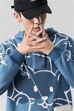 秋装2021新款宽松潮流秋季上衣外套百搭卫衣连帽男士DF26T，男装卫衣，电商A102