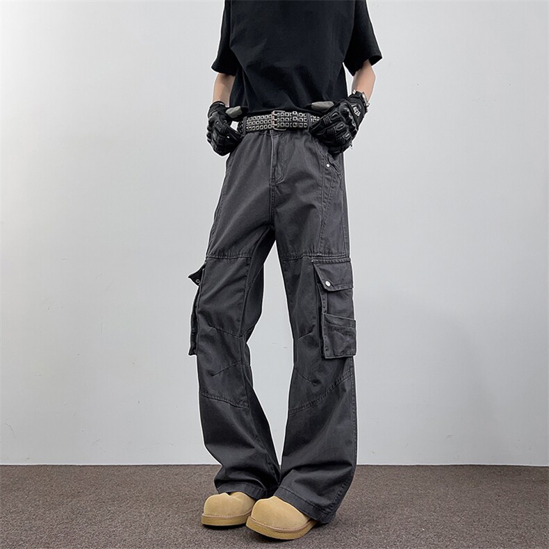 美式复古休闲潮牌男款工装裤男女K0118-P70,男装工装外套,星座308B-2