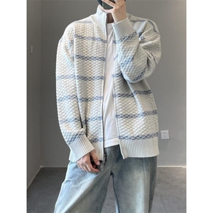 加厚磨毛格子衬衫男青年工装潮牌宽松毛呢衬衣休闲外套潮M216图片