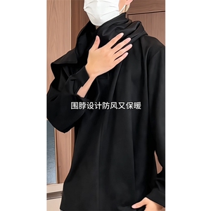 2025春装麂皮绒 新风 新中式 个性长袖T恤卫衣打底衫 WY851-P50图片