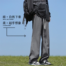 2024新款灯芯绒裤子男男生百搭有型直筒休闲裤男款1088-特批-37，男装休闲裤，星座718-1