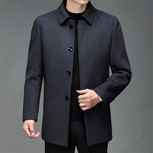 CK1809钱塘2020-2中年男士冬季厚款商务休闲简约夹克外套P290图片