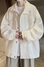 小香风美式牛仔夹克男宽松大皂风百搭工装外套JK8740P125控168，男装夹克，星座226-1