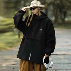 A733-P562023新款冲锋衣外套男士秋季工装夹克情侣装户外登山服，男装夹克，星座512-6