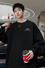 ！圆领卫衣男长袖T恤男WY142-P28加绒款（JR）-P33控价：49，男装卫衣，电商B367