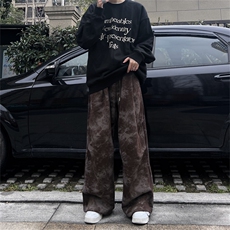 设计感休闲裤，XZ1005-1-TTH0029-P55控78，男装休闲裤，星座1005-1