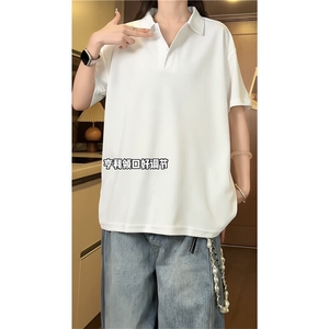 PL9001-P19-控39-大量现货POLO衫男短袖T恤潮牌纯色翻领透气网眼图片