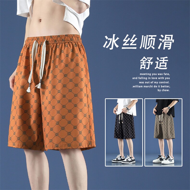 夏季新品速干五分裤时尚跑步健身运动休闲裤  DK280特批17图片