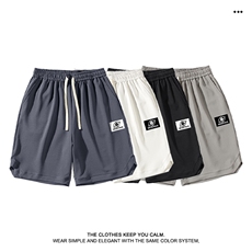 夏季日系透气薄款休闲跑步健身潮流运动五分裤正品XD2316特批35，男装休闲裤，星座718