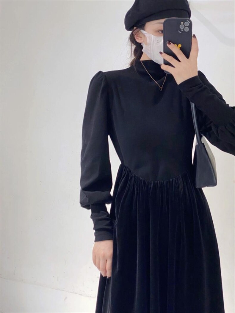 拼接打底裙，其它，驿谷