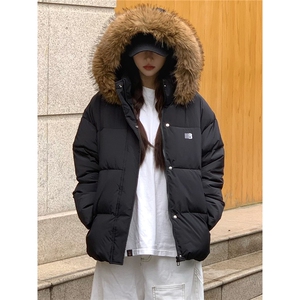 现货 美式小个子加厚连帽加厚棉服2568/P90图片