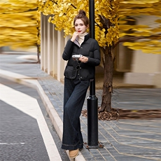 2025冬季新款气质保暖休闲棉服，女装棉衣/棉服，自然秀