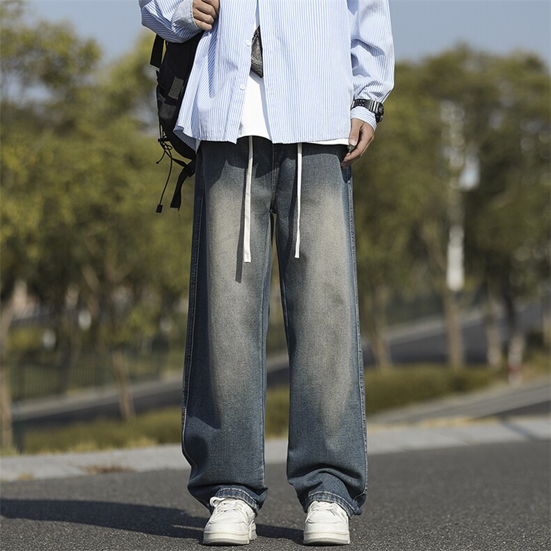 牛仔裤男宽松直筒裤K2362 P50图片