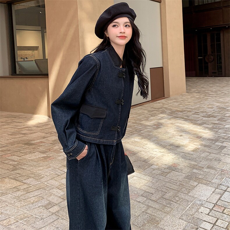 9907牛仔套装两色批170控238现货,女装套装/套裙,浙宝305
