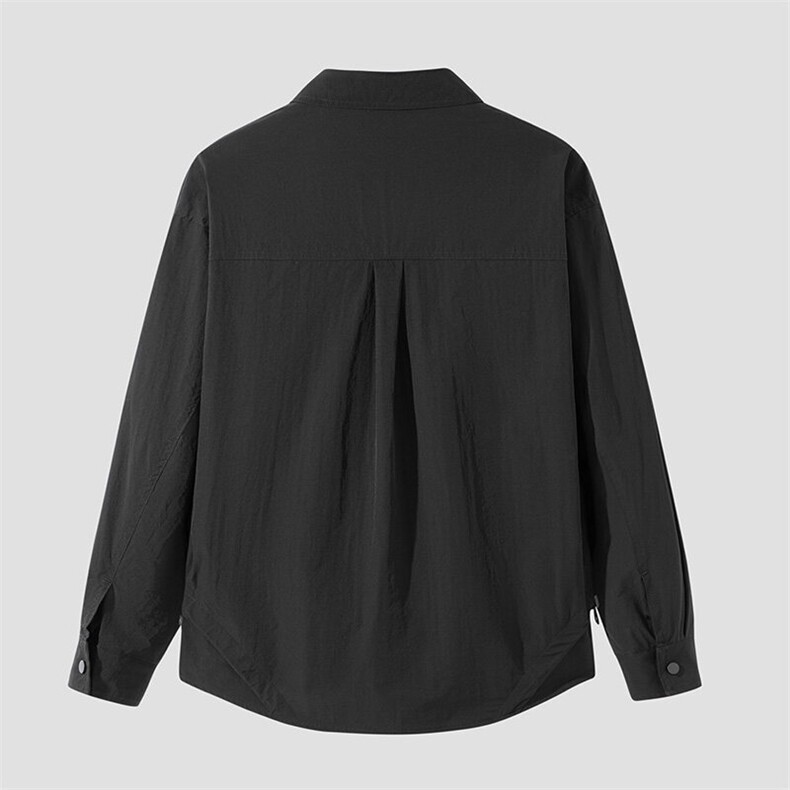 韩版工装风多口袋衬衫式夹克翻领休闲男士休闲男外套JK703P100,男装夹克,星座914