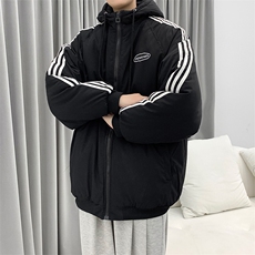 棉服韩版潮牌加厚棉衣宽松帅气面包服冬季网红外套W140-P62，男装棉衣，星座512-2