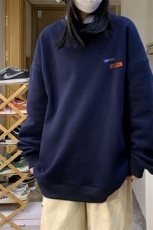 中性风！抖音直播高品质重磅卫衣男圆领卫衣女XW371-P45，男装卫衣，电商B371