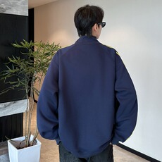 美式卫衣外套男初秋2024秋冬新款宽松春秋翻领开衫WY73/P50，女装短外套，星座506