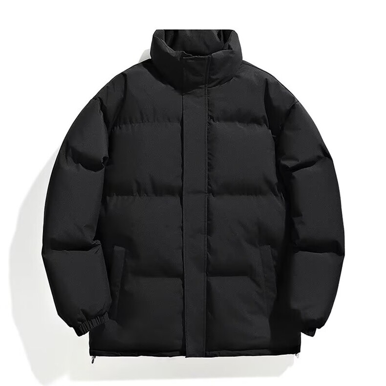 加绒加厚冬款男立领棉衣休闲保暖面包服棉袄外套MY1266P60,男装棉衣,星座1013-1