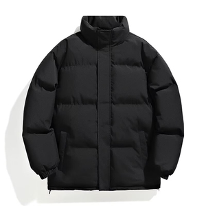 加绒加厚冬款男立领棉衣休闲保暖面包服棉袄外套MY1266 P60图片