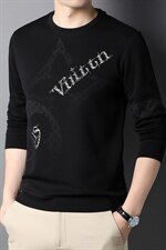 YZ20709秋季新款2022年男士休闲圆领卫衣长袖套头外套时尚T恤P48，男装卫衣，电商B360