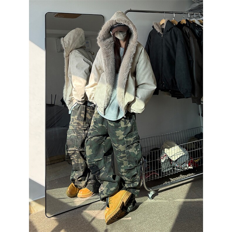 现货座山雕连帽棉衣加绒加厚棉服外套310A-2ZSD2302特p110,男装棉衣,星座310A-2
