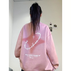 抖音供货、重磅显瘦卫衣秋圆领宽松D223A-DY-LPWY111-特p40，男装卫衣，电商019-1